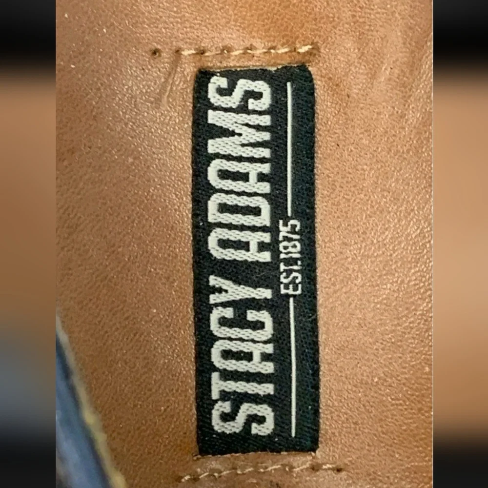 New!!! Stacy Adams Mens 8.5 M Dress Shoes Genuine Snake - Picture 6 of 9